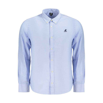 Azzurro Cotton Men Shirt
