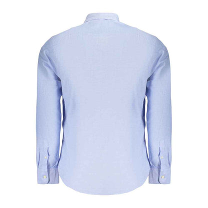 Azzurro Cotton Men Shirt