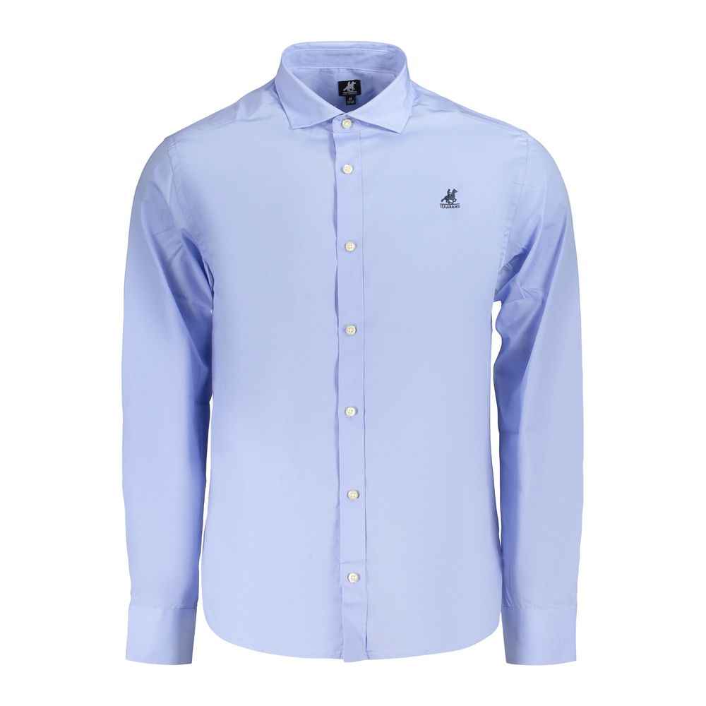 Azzurro Cotton Men's Shirt