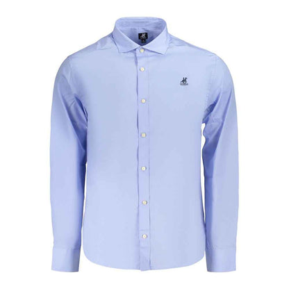 Azzurro Cotton Men's Shirt