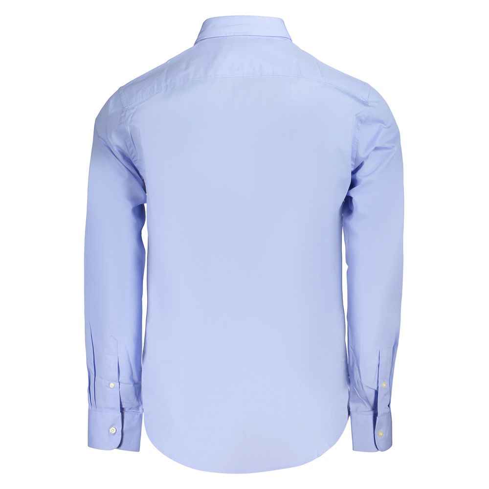 Azzurro Cotton Men's Shirt