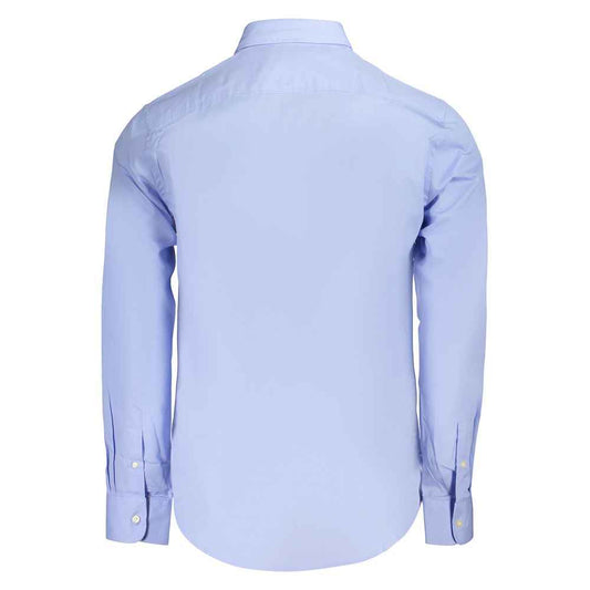 Azzurro Cotton Men's Shirt