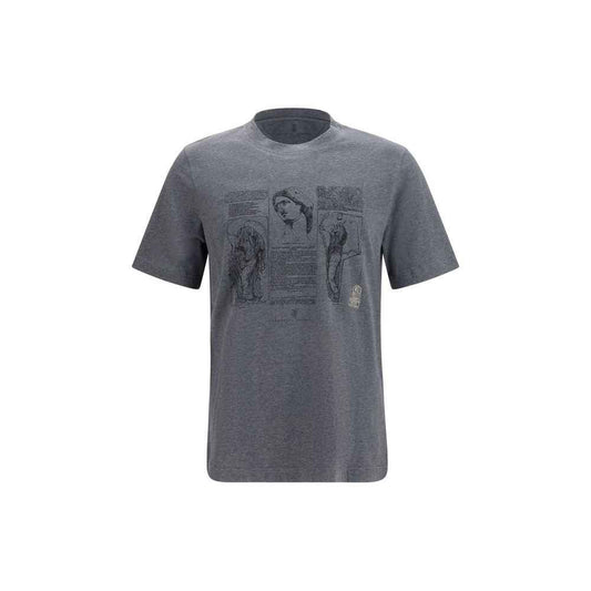 Gray Cotton T-Shirt