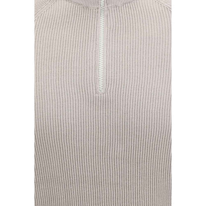 Beige Cotton Sweatshirt