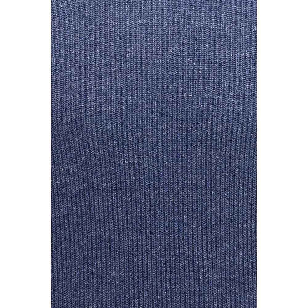 Blue Linen T-Shirt