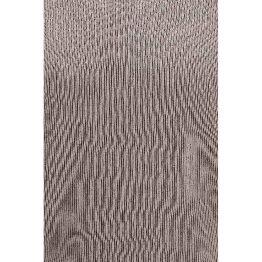 Gray Cotton Polo Shirt