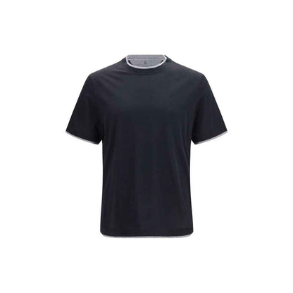 Black Silk T-Shirt