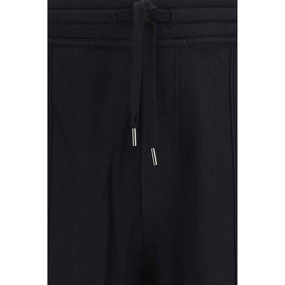 Black Cotton Joggers (Workout Pants)