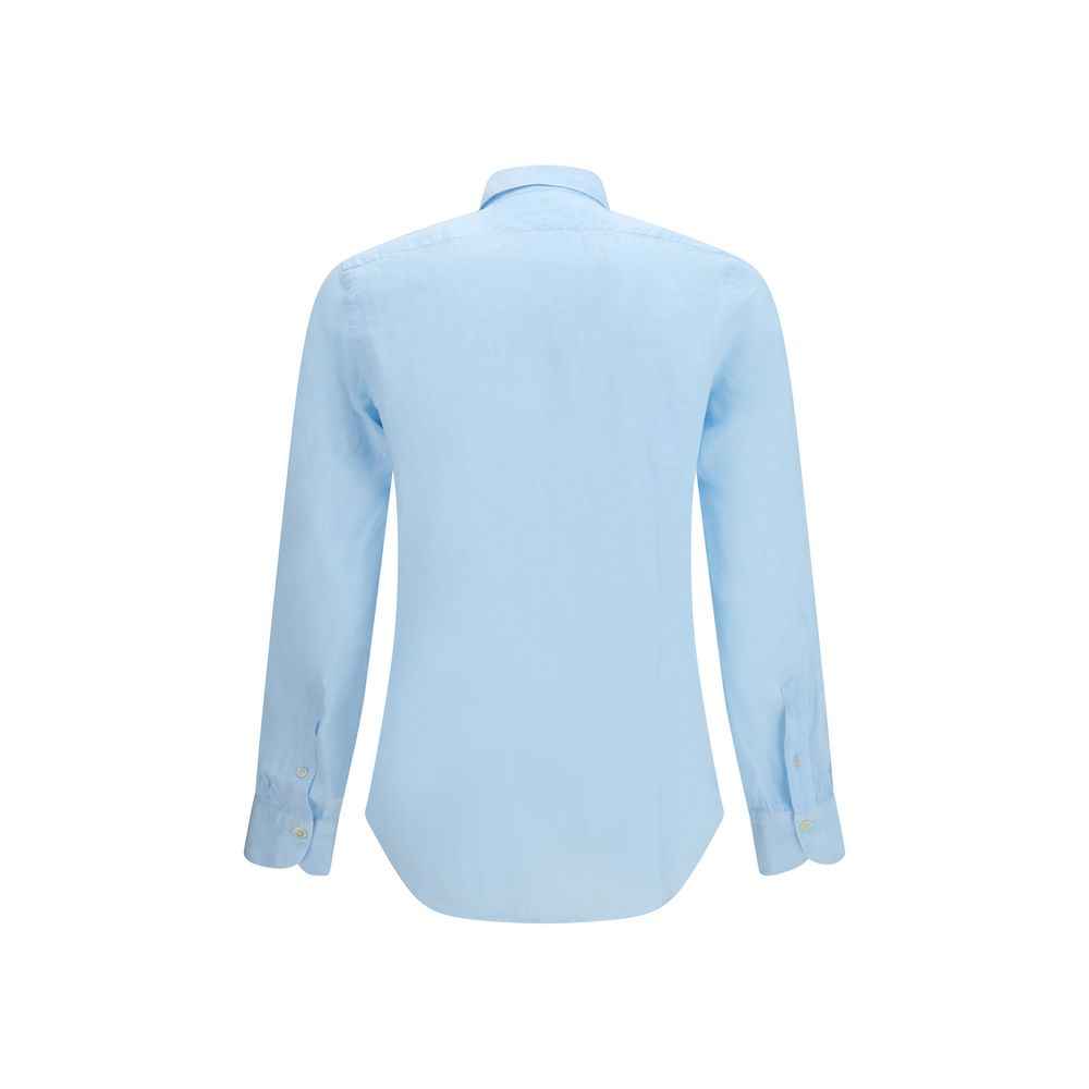 Blue Linen Longsleeve Shirt