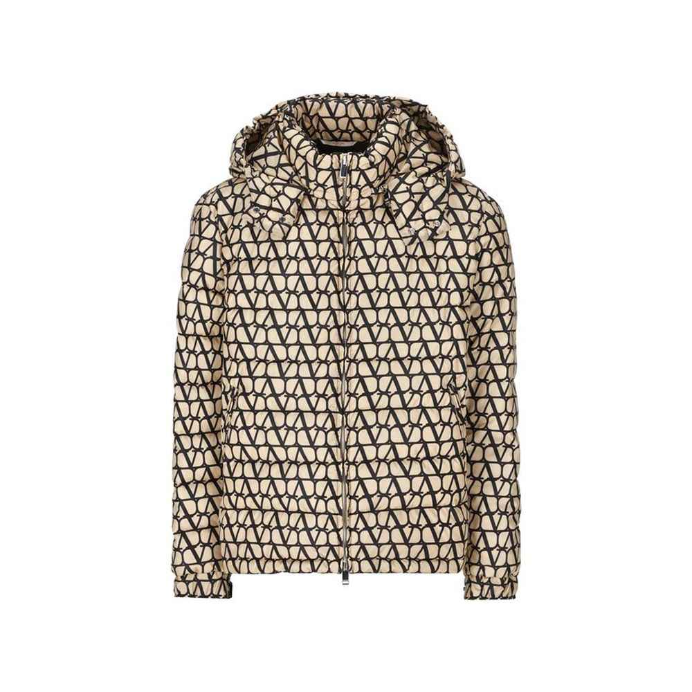 Beige Polyamide Coat