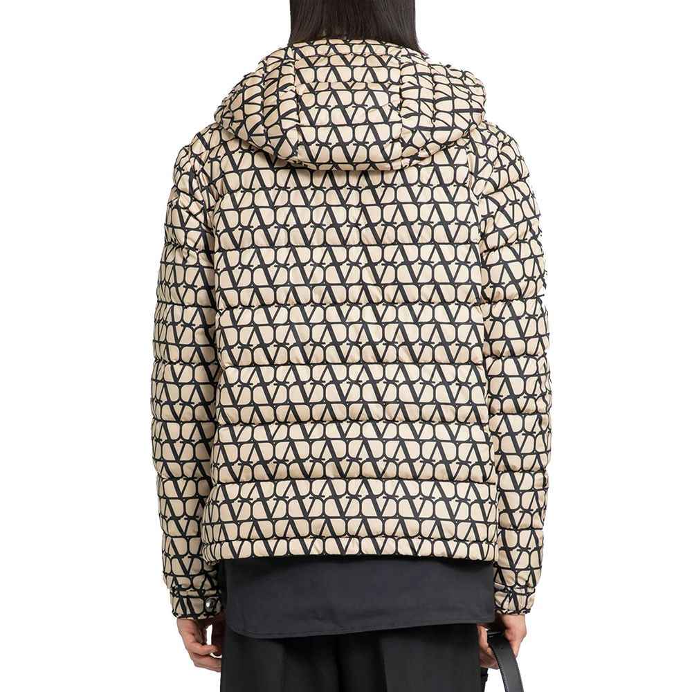 Beige Polyamide Coat