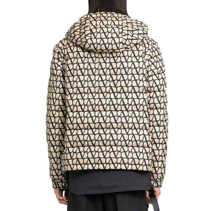 Beige Polyamide Coat