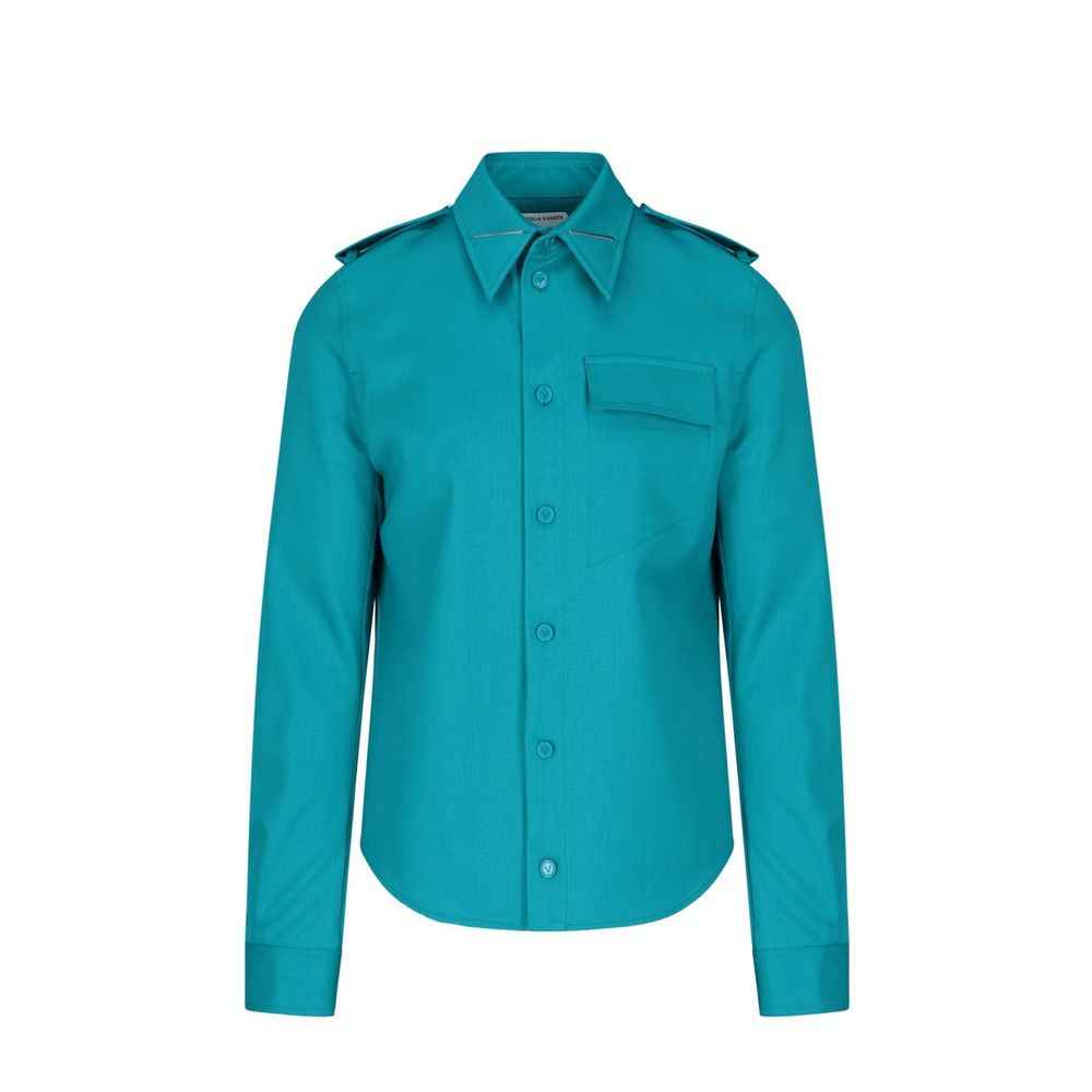 Bicolor Elastane Dress Shirt