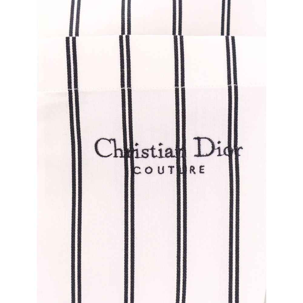 White Cotton Pattern Shirt