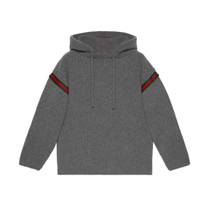 Gray Cashmere Sweatshirt