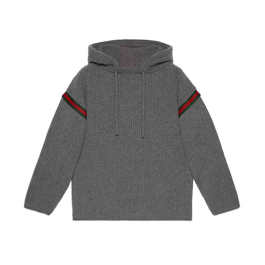 Gray Cashmere Sweatshirt