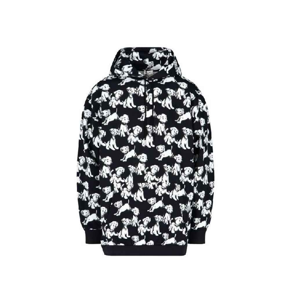 Black Cotton Sweatshirt