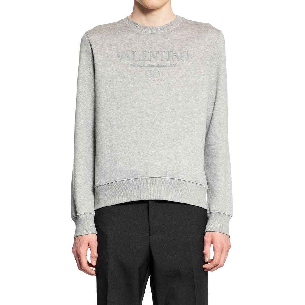 Gray Cotton Sweatshirt