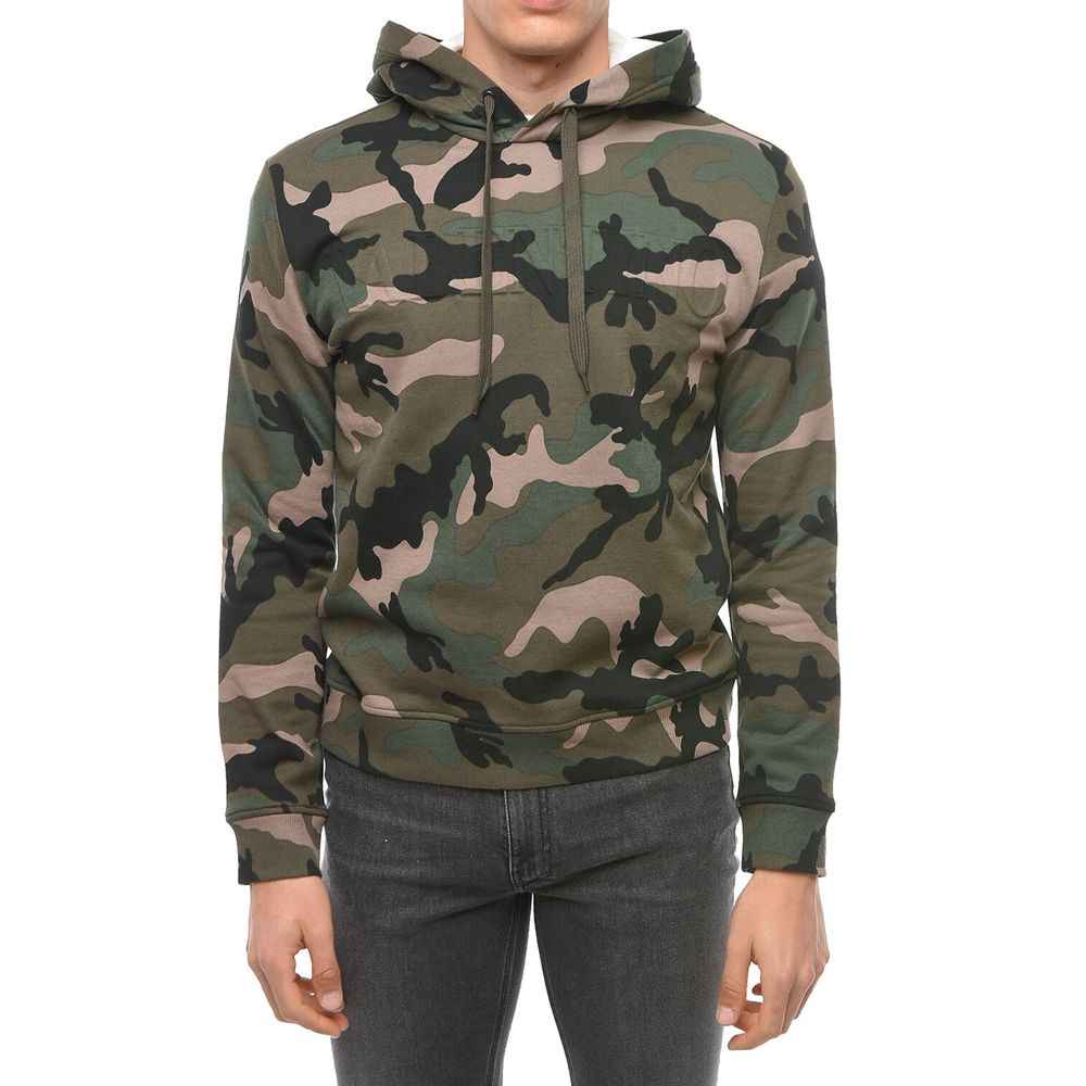 Bicolor Cotton Sweatshirt