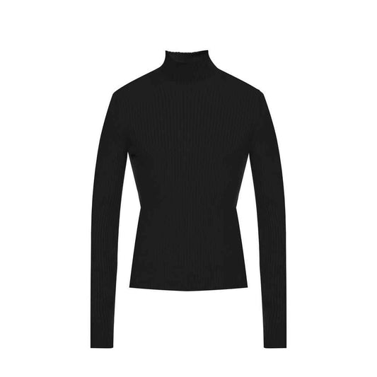 Black Cashmere Turtleneck