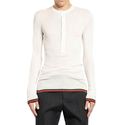 White Silk T-Shirt