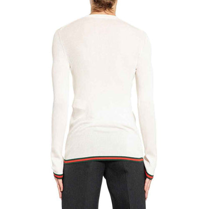 White Silk T-Shirt