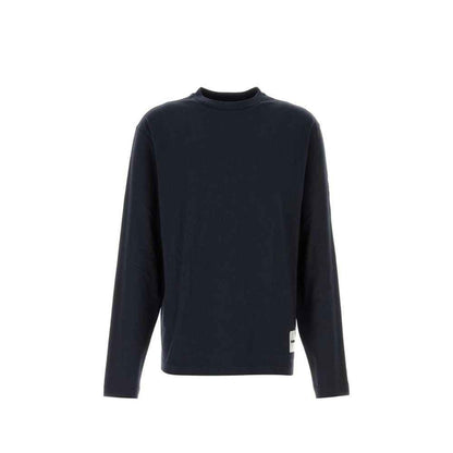White Cotton Long Sleeve T-Shirt