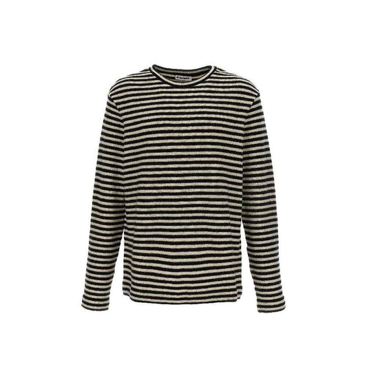White Wool Long Sleeve T-Shirt