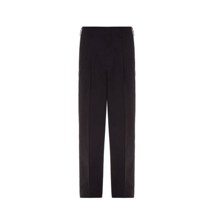 Black Cotton Pants