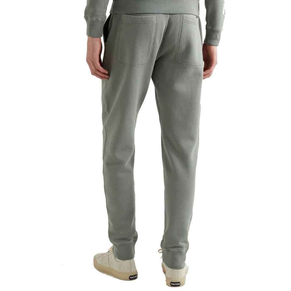 Bicolor Cotton Joggers (Workout Pants)