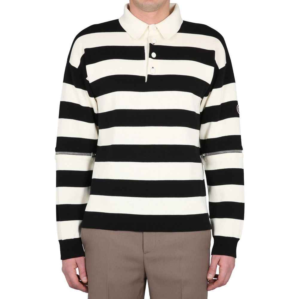 White Cotton Polo Shirt