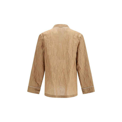 Beige Linen Robe
