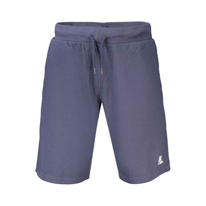Blue Cotton Mens Sweatpants