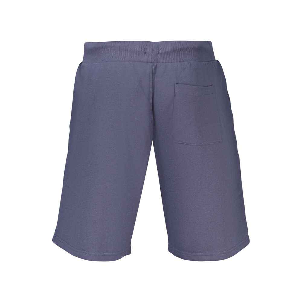 Blue Cotton Mens Sweatpants