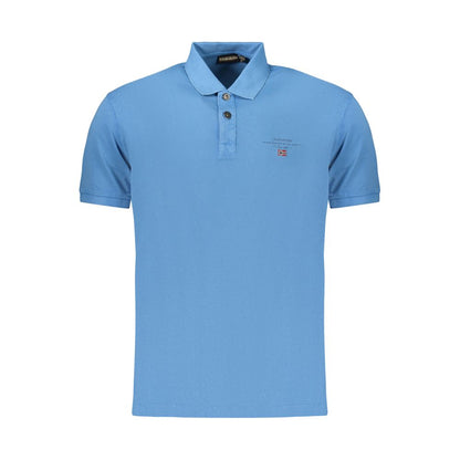 Azzurro Cotton Men Polo