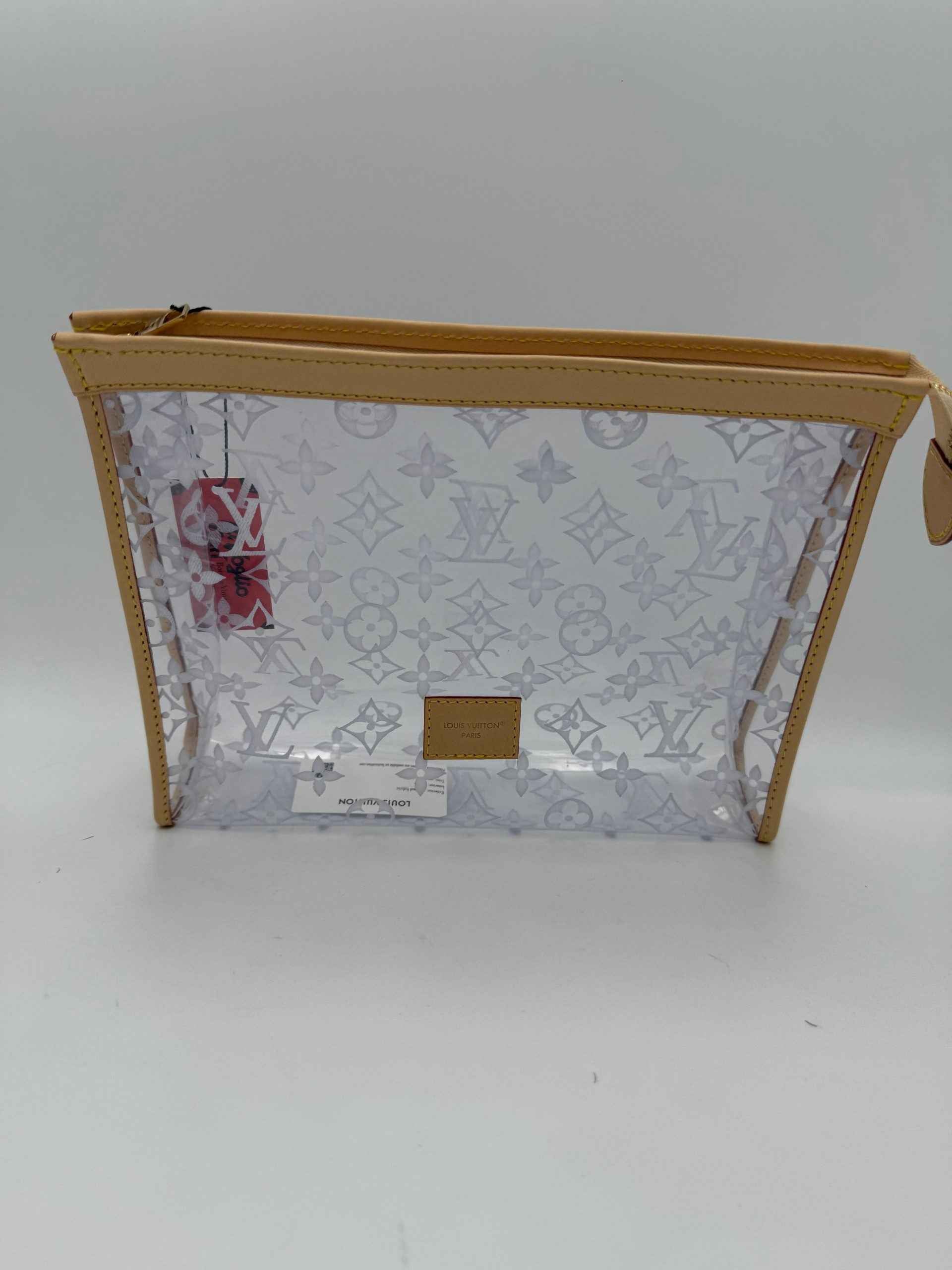 LOUIS VUITTON Monogram Transparent Pochette