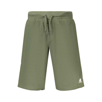 Green Cotton Menswear Pant