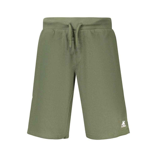 Green Cotton Menswear Pant