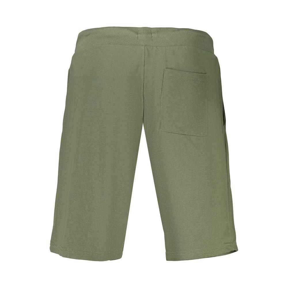 Green Cotton Menswear Pant