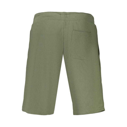 Green Cotton Menswear Pant