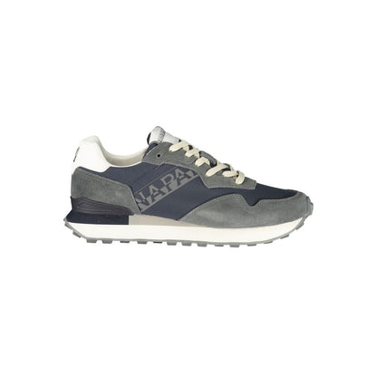 Blue Poliuretano Men's Sneaker