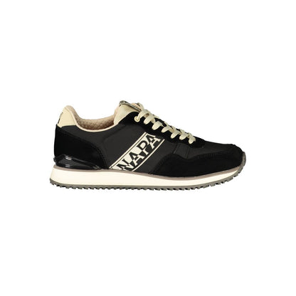 Nero Polyester Uomo Sneaker