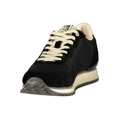 Nero Polyester Uomo Sneaker