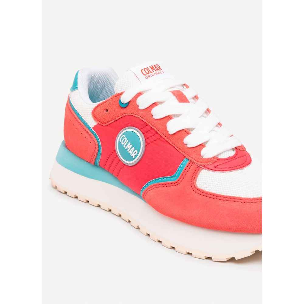 Multicolor Leather Low Top Sneakers