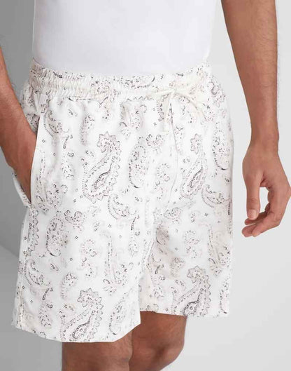 Bicolor Polyester Shorts