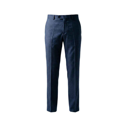 Blue Polyester Two-Piece Suit