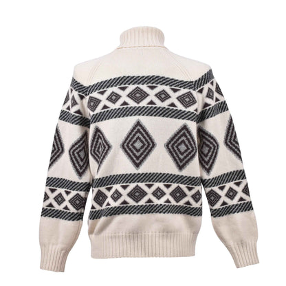 Bicolor Cashmere Sweater