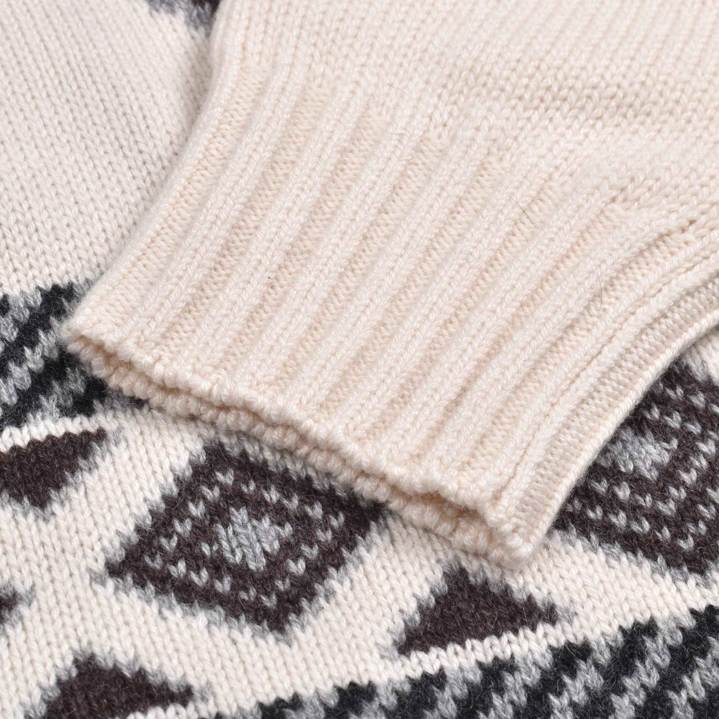Bicolor Cashmere Sweater