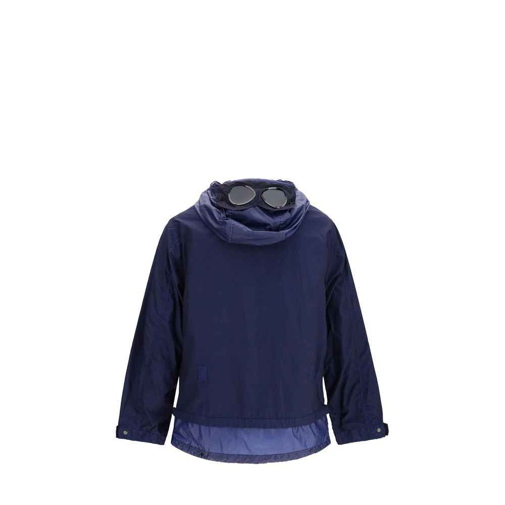Blue Polyamide Shell Jacket