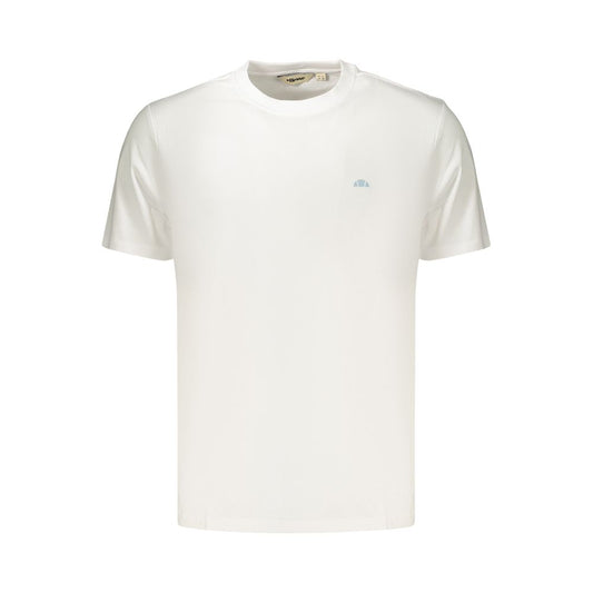 White Cotton Men's T-Shirt